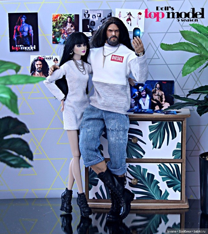 Моя коллекция. Кукольные мужчины: Габриэль Гарсия Мендес (Aquaman Jason Momoa Head Sculpt) и пятый сезон конкурса DOLL'S TOP