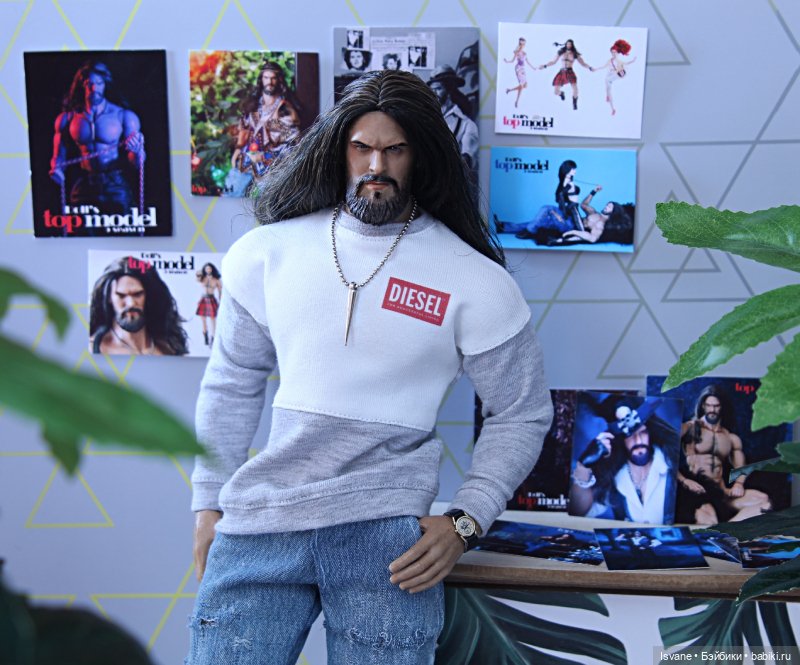 Моя коллекция. Кукольные мужчины: Габриэль Гарсия Мендес (Aquaman Jason Momoa Head Sculpt) и пятый сезон конкурса DOLL'S TOP