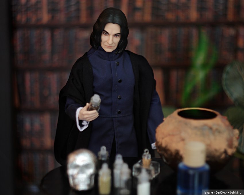 Моя коллекция. Кукольные мужчины: Самаэль Рец (Harry Potter Severus Snape Mattel) (фото 5)