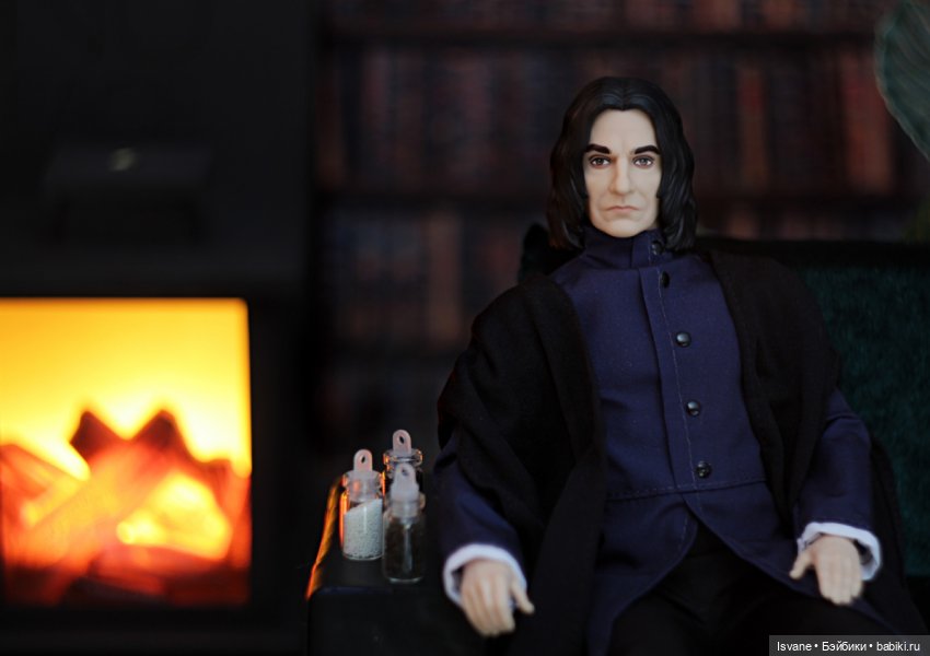Моя коллекция. Кукольные мужчины: Самаэль Рец (Harry Potter Severus Snape Mattel) (фото 4)