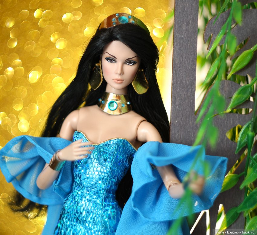 Моё шитьё. Проект "Принцессы Диснея" - принцесса Жасмин, фэшн версия (фото 7)