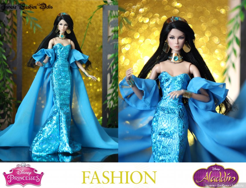 Моё шитьё. Проект "Принцессы Диснея" - принцесса Жасмин, фэшн версия