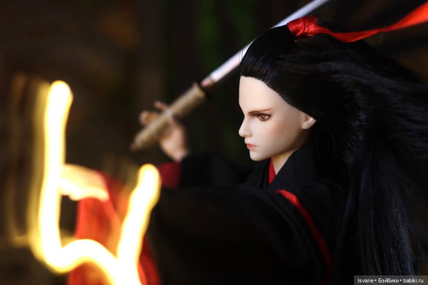 Пробный фото сет по мотивам дорамы "Неукротимый: Повелитель Чэньцин"