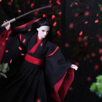 Пробный фото сет по мотивам дорамы "Неукротимый: Повелитель Чэньцин"