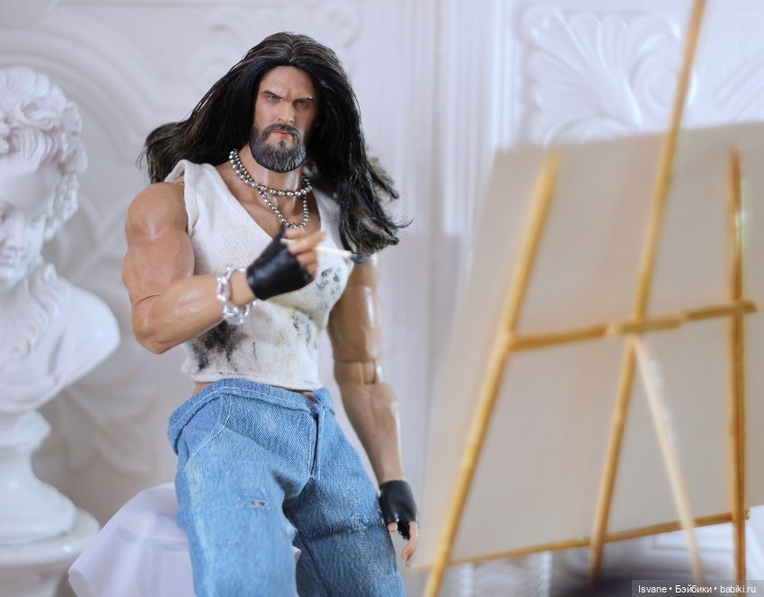 Моя работа для общего конкурса на тему "Художник и Муза" + немного технической информации (фото 2)