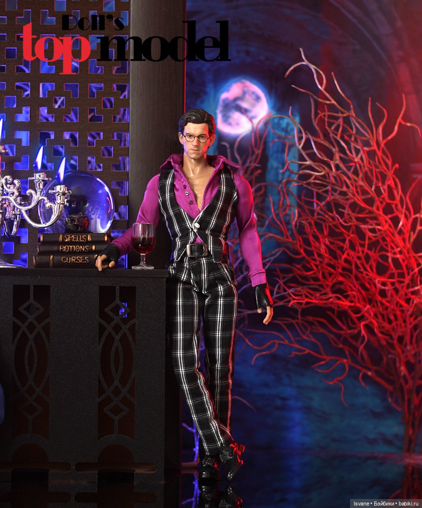 Немного о моём любимом конкурсе "DollsTopModel" 💃 Внесезонный этап "WOLAND'S GREAT BALL" Г.Ф. Лавкрафт и Жиль де Ре на балу