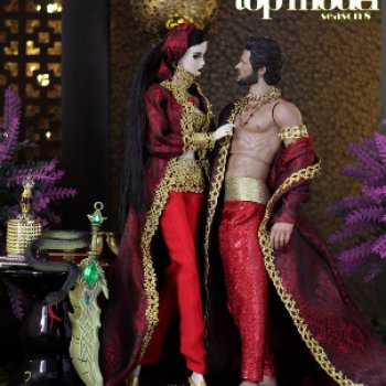 Немного о моём любимом конкурсе "DollsTopModel" 💃 Восьмой сезон, внеконкурсное участие, этап 1 "La Mille et Deuxième Nuit"