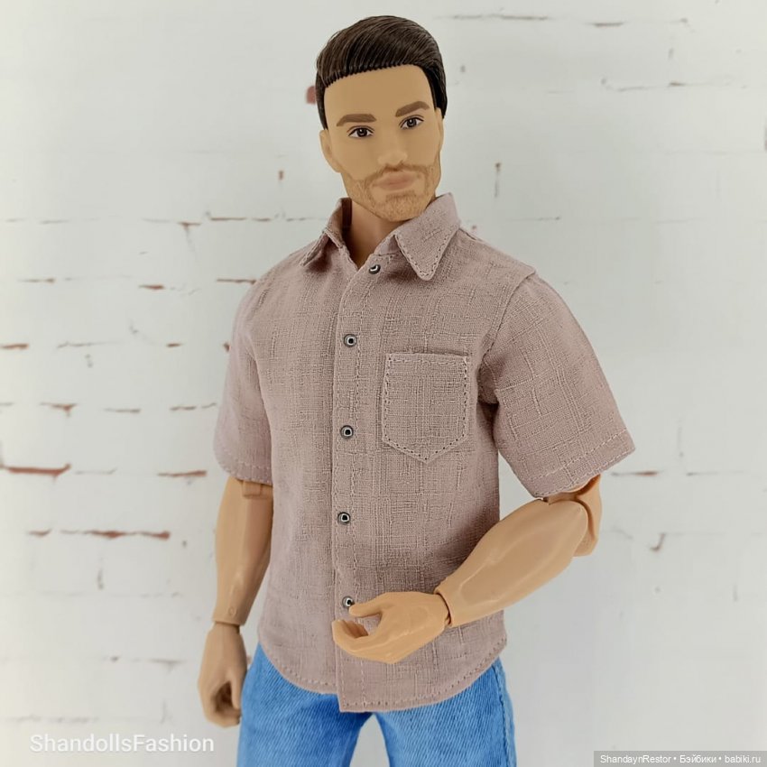 Рубашка на Кена качка