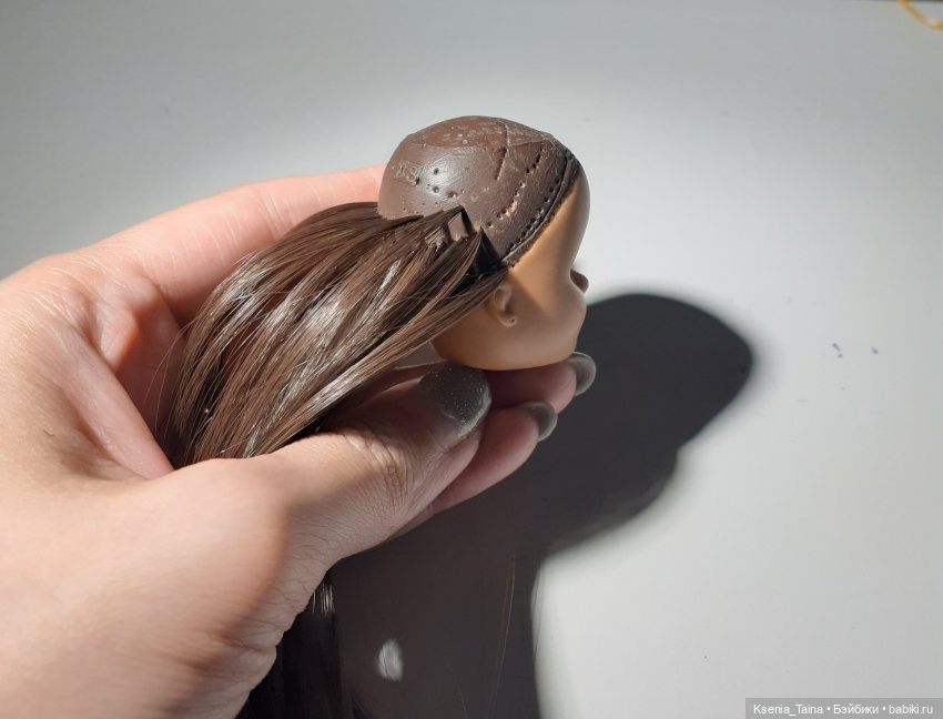 Петра - из блондинки в брюнетку