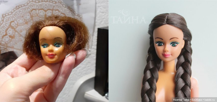 Петра - из блондинки в брюнетку