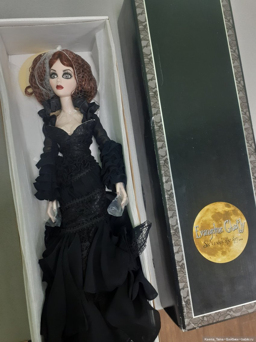 Эванджелин Tonner Evangeline Ghastly Dark Glamour | Бэйбики Эванджелин Tonner Evangeline Ghastly Dark Glamour (фото 3)
