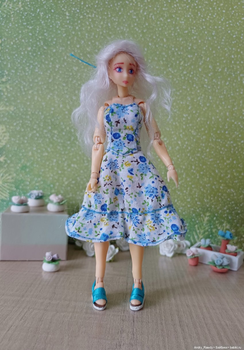 Девочка в платьце | Бэйбики Девочка в платьце — Фигурки Figma (Фигма): герои аниме и игр (фото 4)