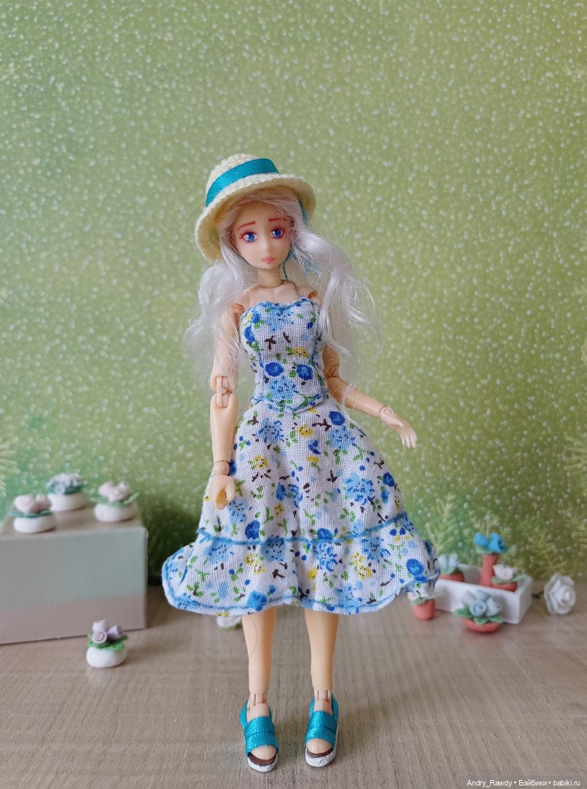 Девочка в платьце | Бэйбики Девочка в платьце — Фигурки Figma (Фигма): герои аниме и игр (фото 2)