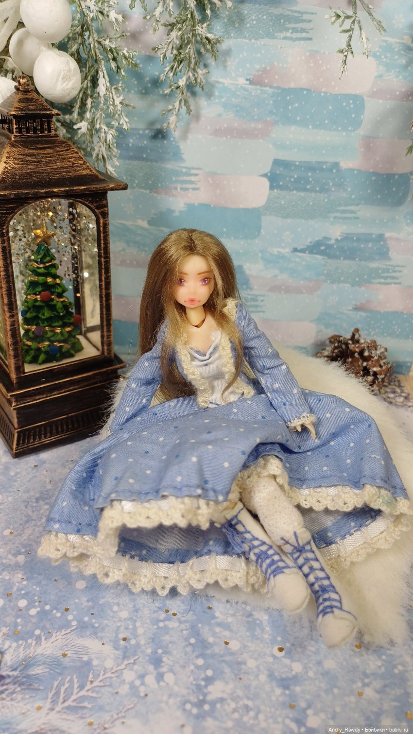 Зимняя леди — Разные шарнирные куклы (не БЖД): редкие (фото 3)