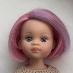 Ноэлия с розовым каре