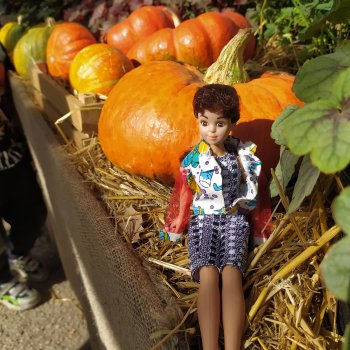 Кристи и выставка тыкв