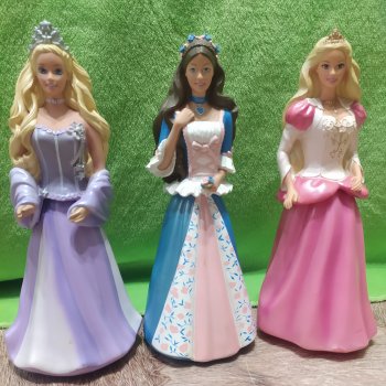 Флаконы с принцессами Барби