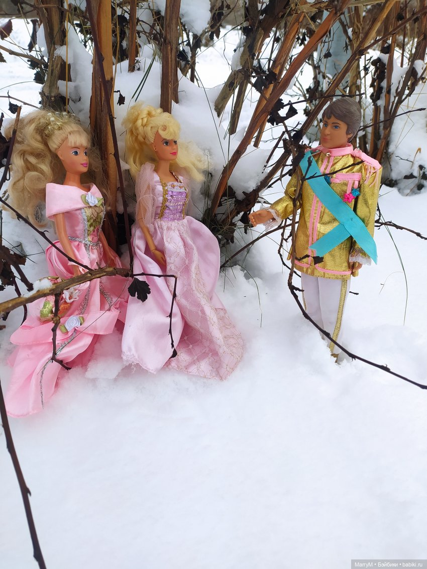 Зимняя прогулка - Лиза и Мишель (фото 6)