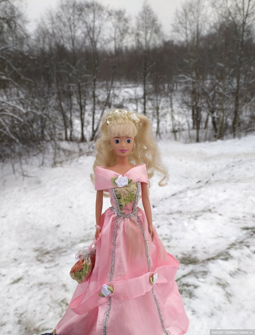 Зимняя прогулка - Лиза и Мишель (фото 2)