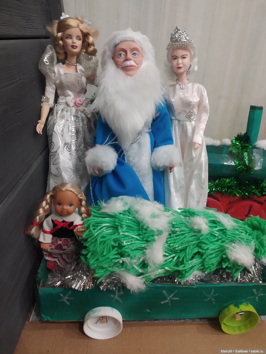 Новогодний поезд — Аналоги Барби и куклы 1/6: клоны 90 (фото 8)