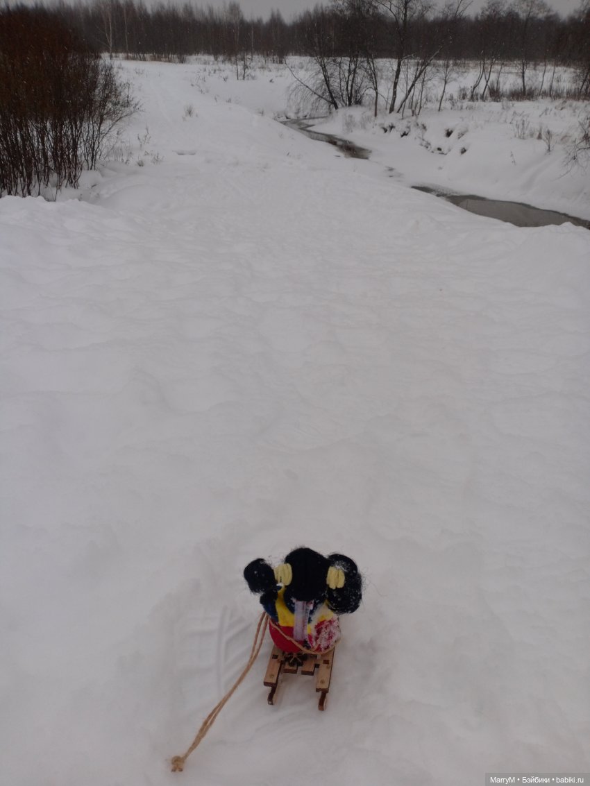 Зимняя прогулка - Кэнди и Штеффи (фото 5)