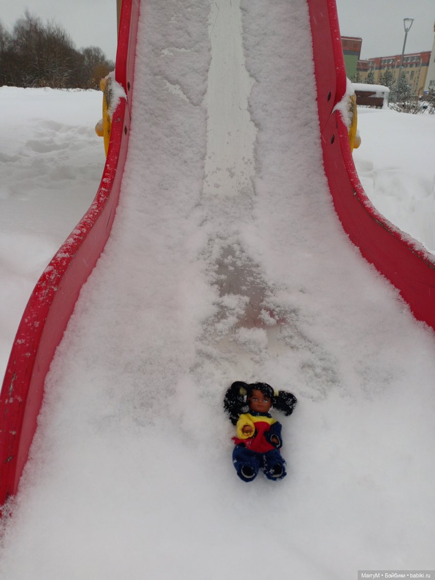 Зимняя прогулка - Кэнди и Штеффи (фото 6)