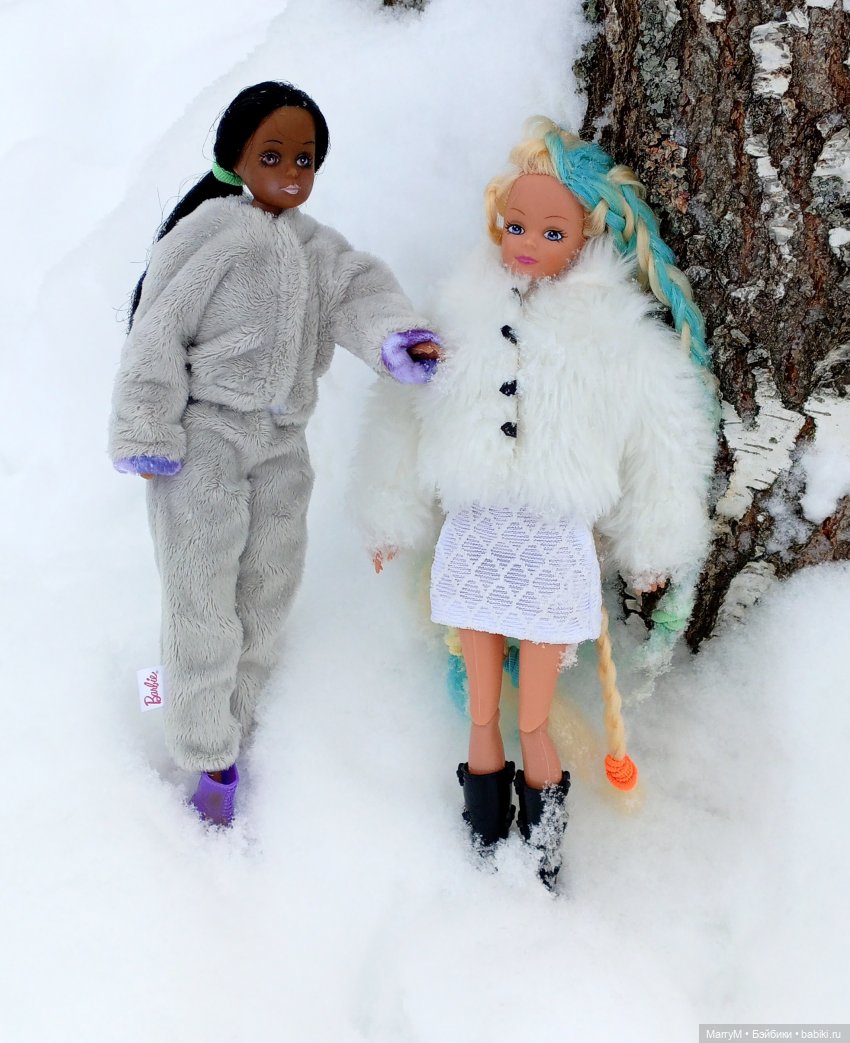 Зимняя прогулка - Кэнди и Штеффи (фото 7)