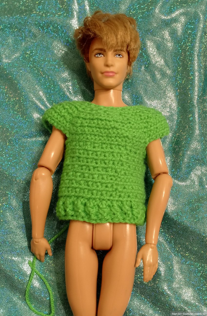 Свитер к 23 февраля для Кена