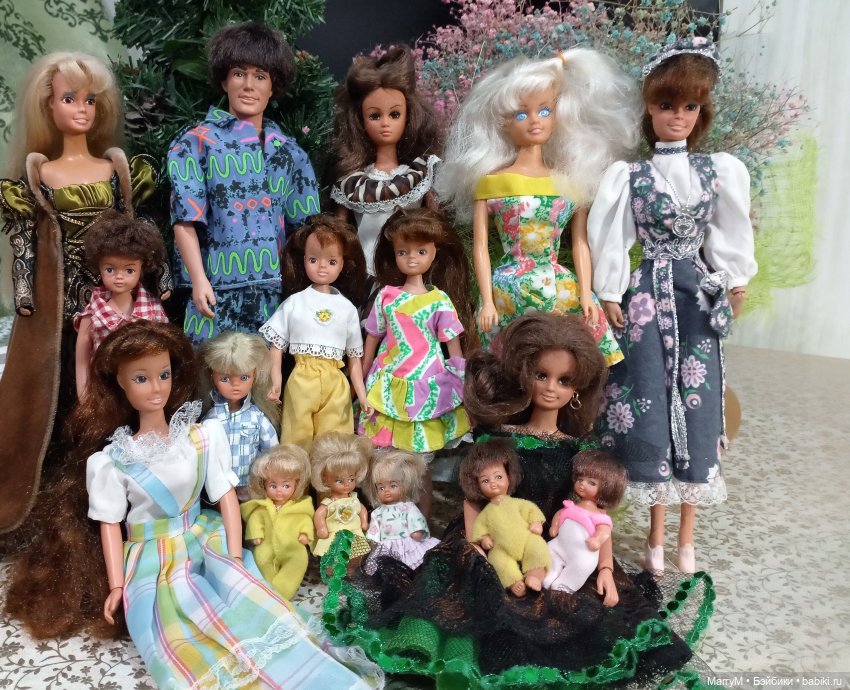 Карина Буш и ее семья — Аналоги Барби и куклы 1/6: клоны 90