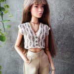 Топ для Барби и других.