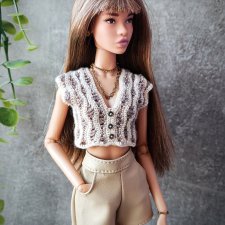 Топ для Барби и других.