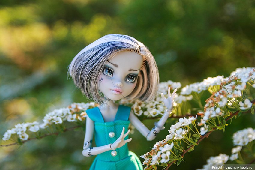 Фрэнки наслаждается весной