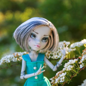 Фрэнки наслаждается весной