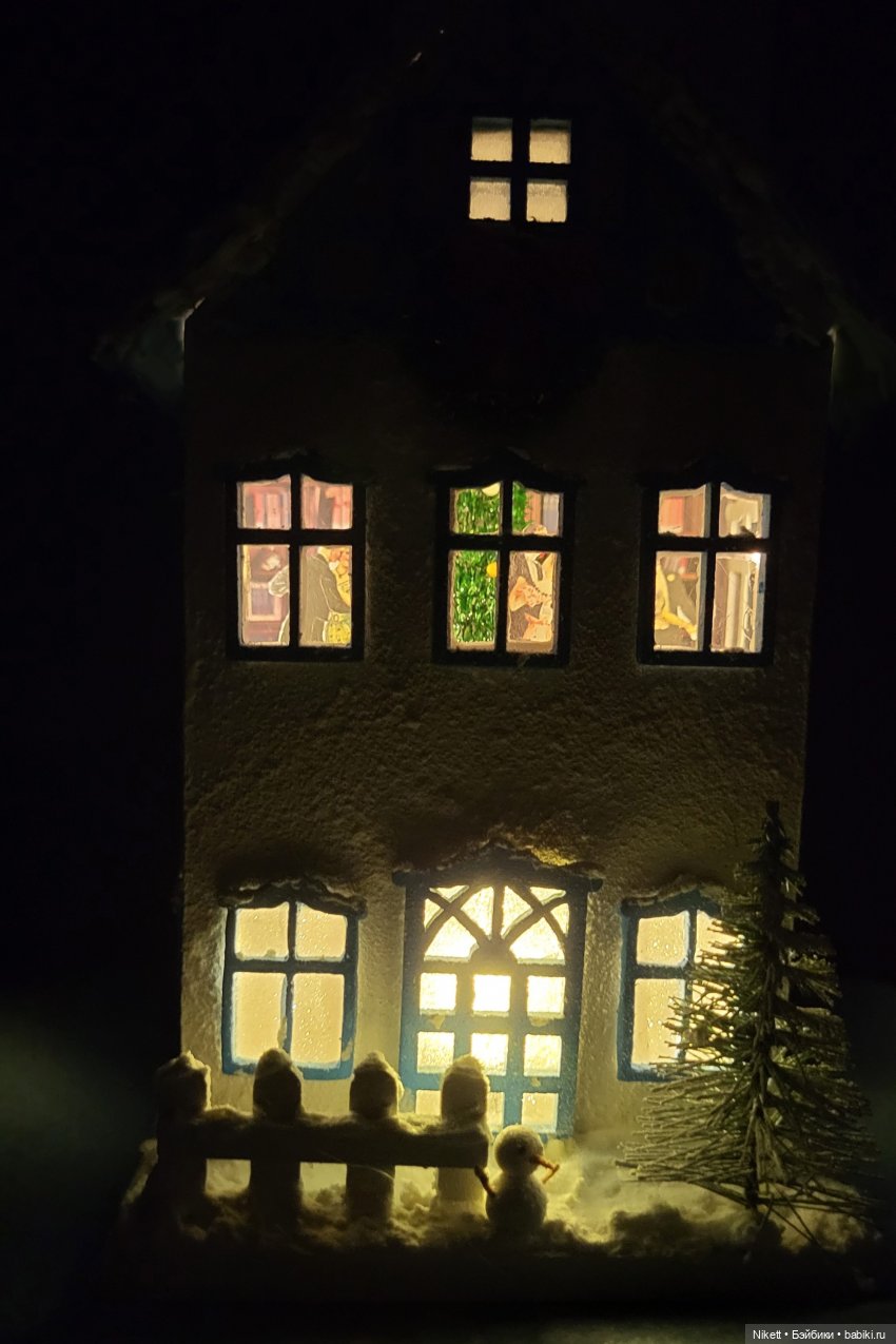 Время новогодних чудес — Румбоксы и кукольные интерьеры: фото (фото 8)