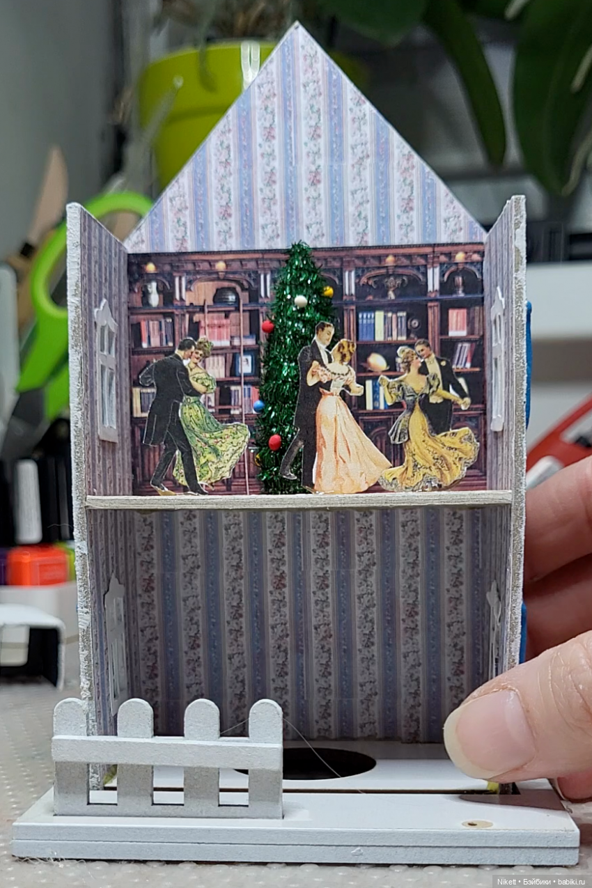 Время новогодних чудес — Румбоксы и кукольные интерьеры: фото (фото 4)