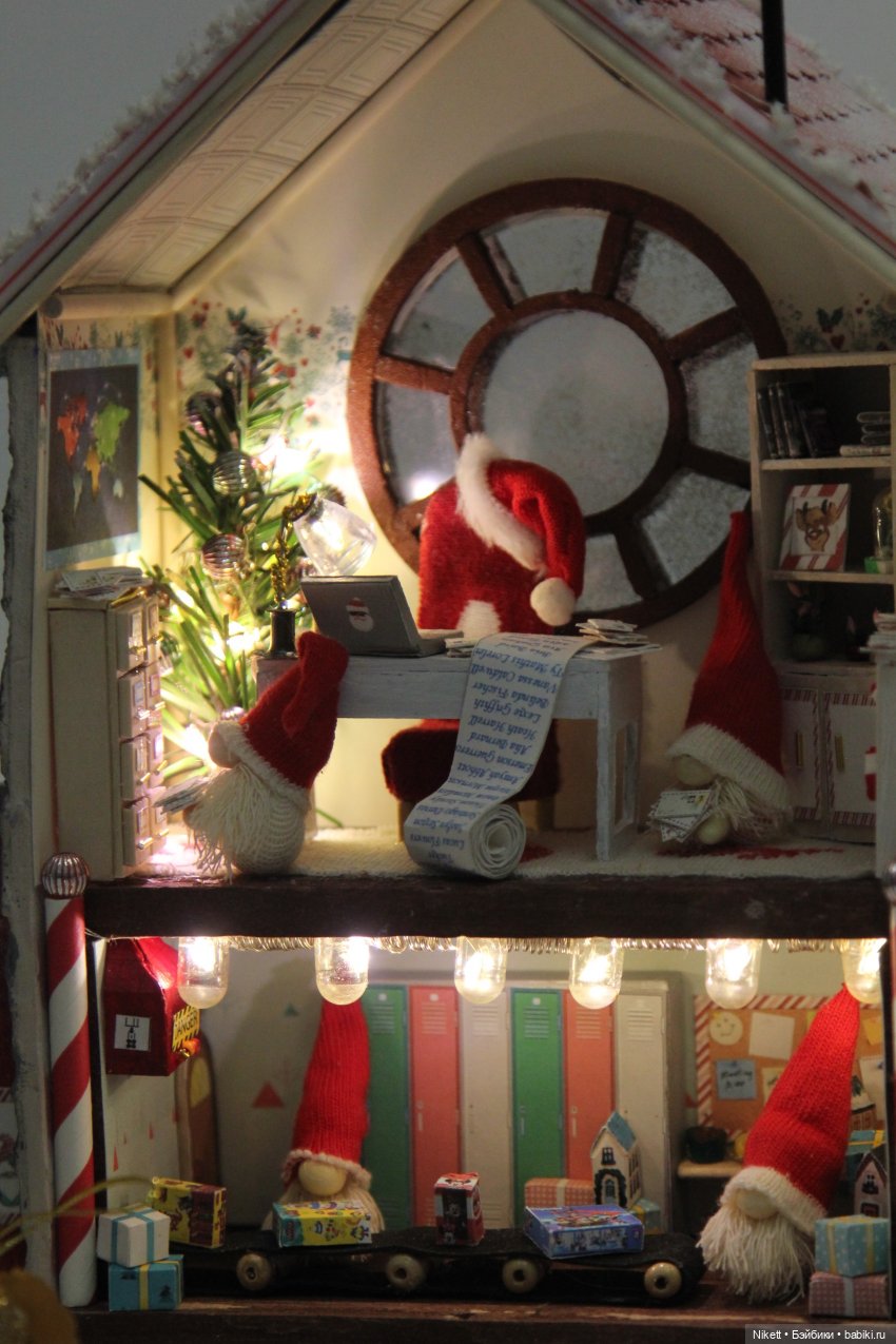 Новогодний долгострой — Румбоксы и кукольные интерьеры: фото