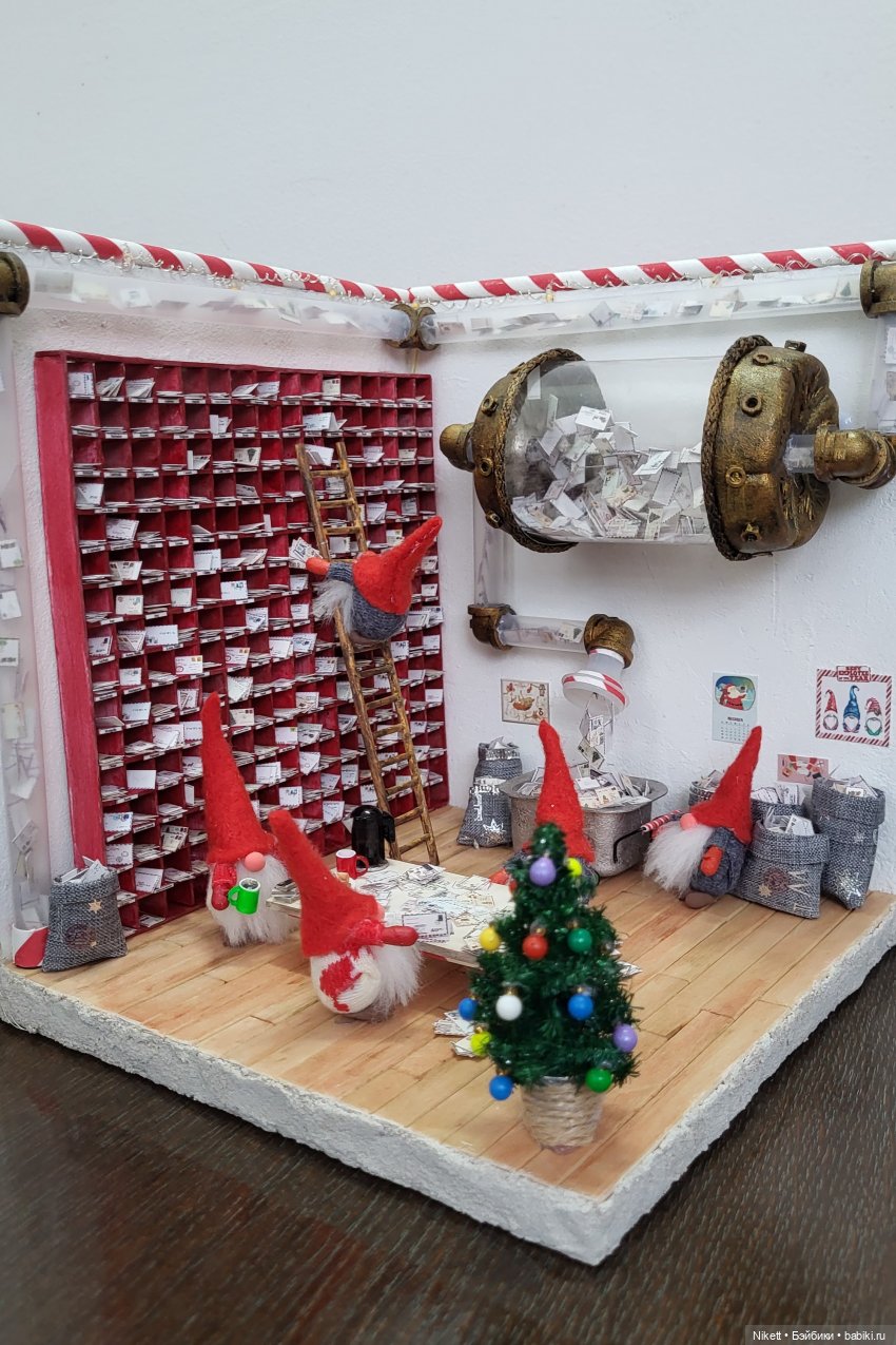 Новогодний долгострой — Румбоксы и кукольные интерьеры: фото (фото 9)