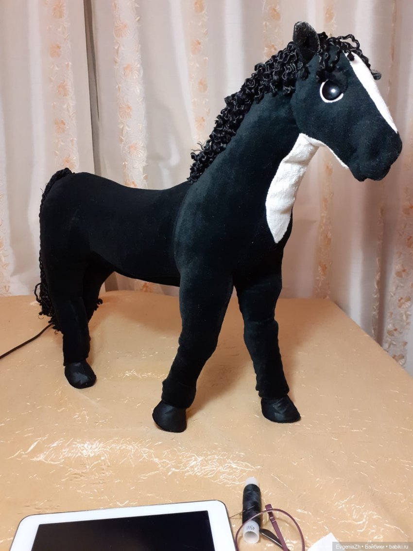 Конь Житан — Текстильные игрушки и примитивы: кофейные (фото 8)