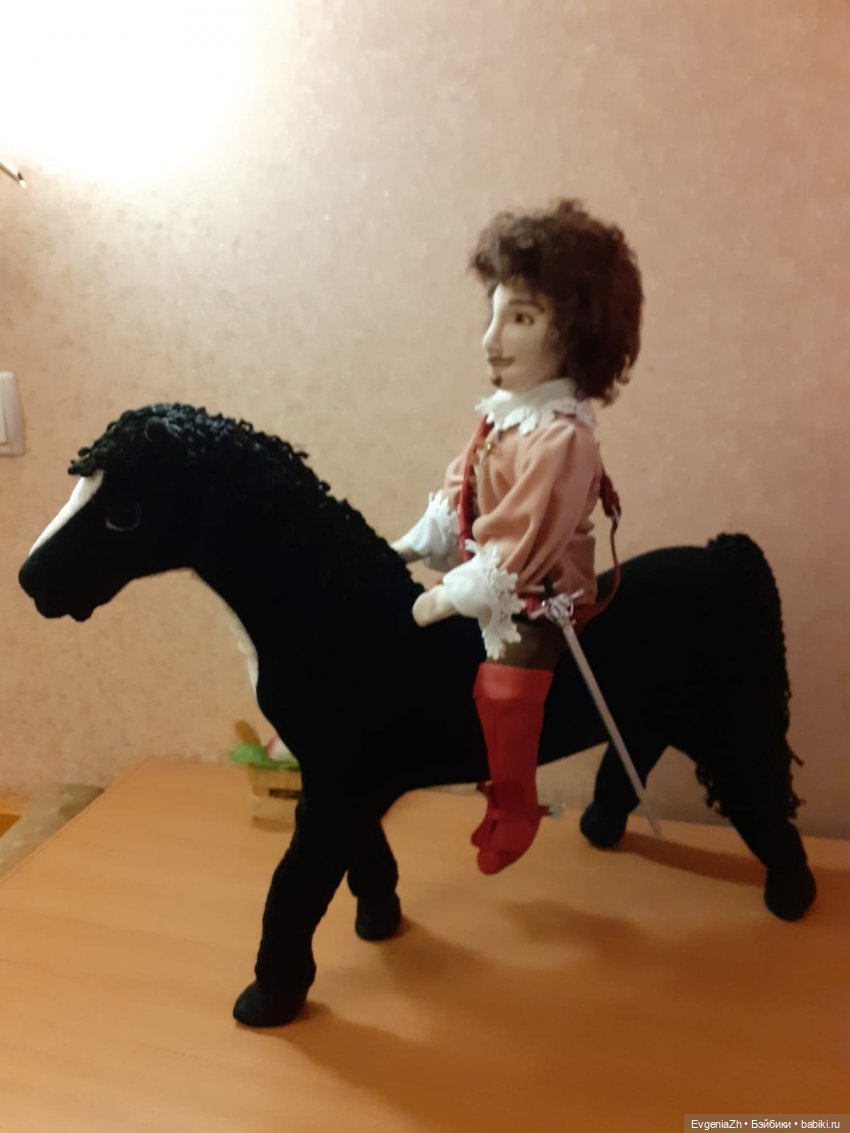 Конь Житан — Текстильные игрушки и примитивы: кофейные (фото 4)