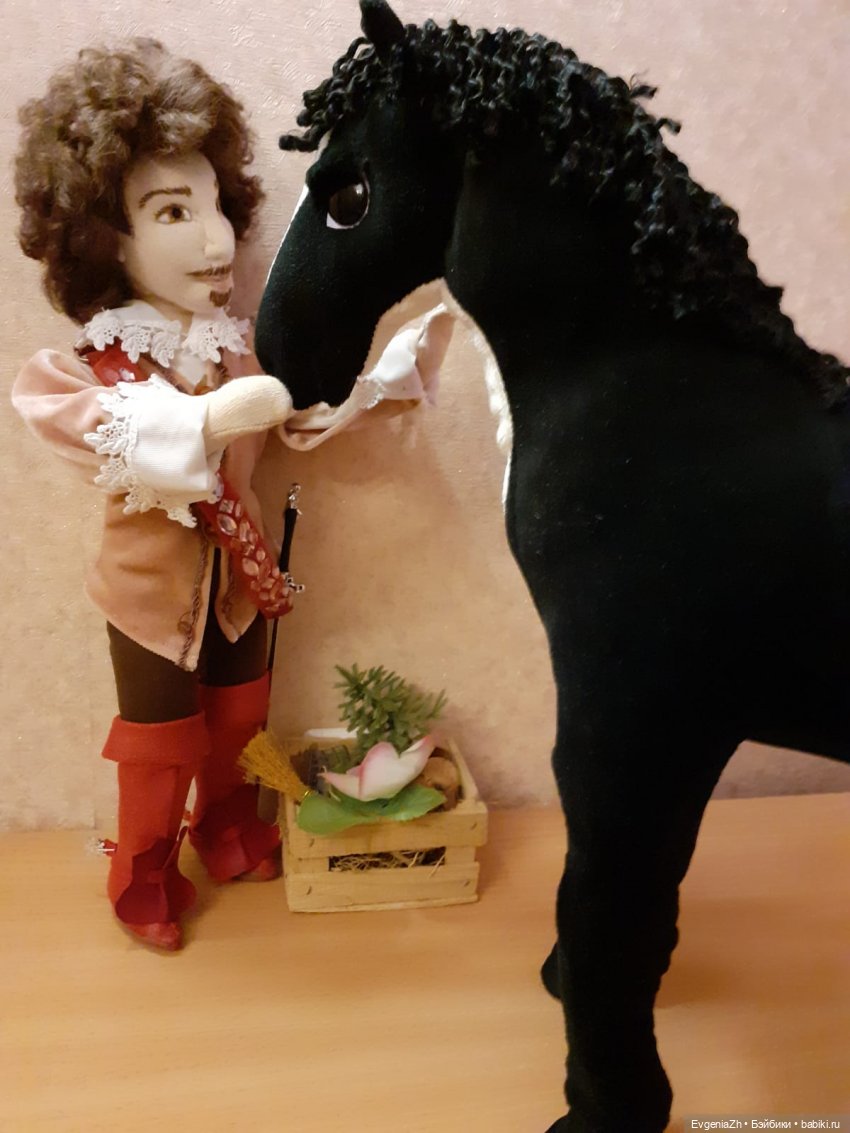 Конь Житан — Текстильные игрушки и примитивы: кофейные