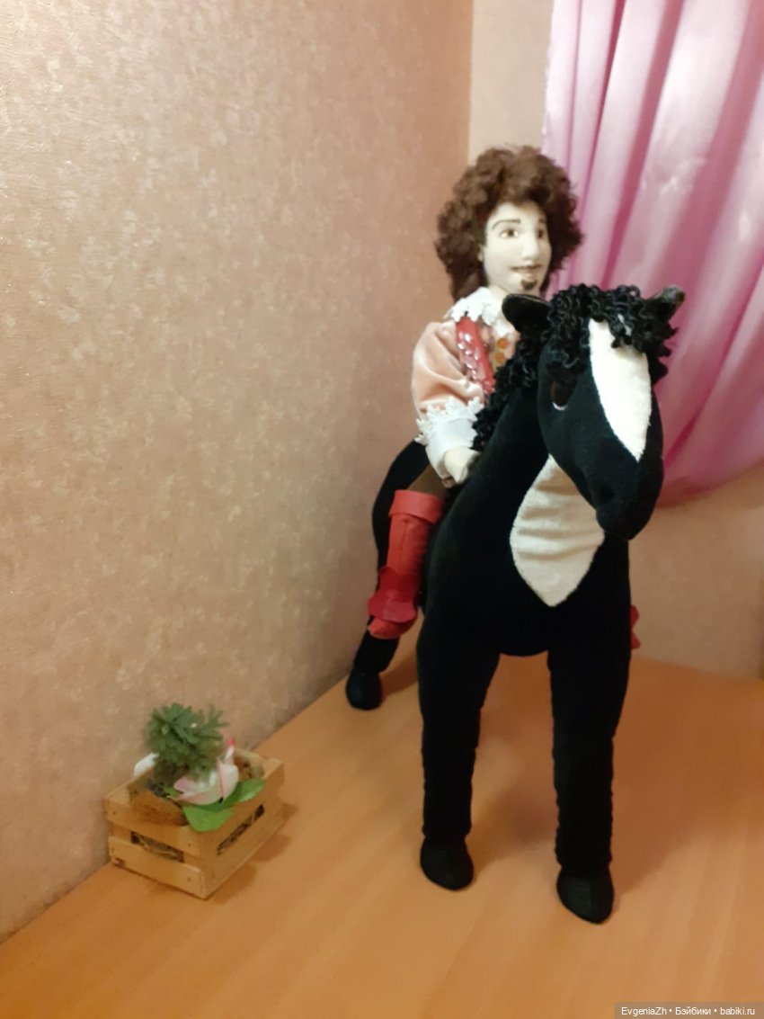 Конь Житан — Текстильные игрушки и примитивы: кофейные (фото 3)