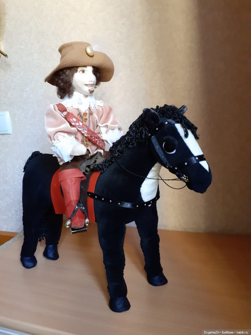 Конь Житан — Текстильные игрушки и примитивы: кофейные (фото 2)