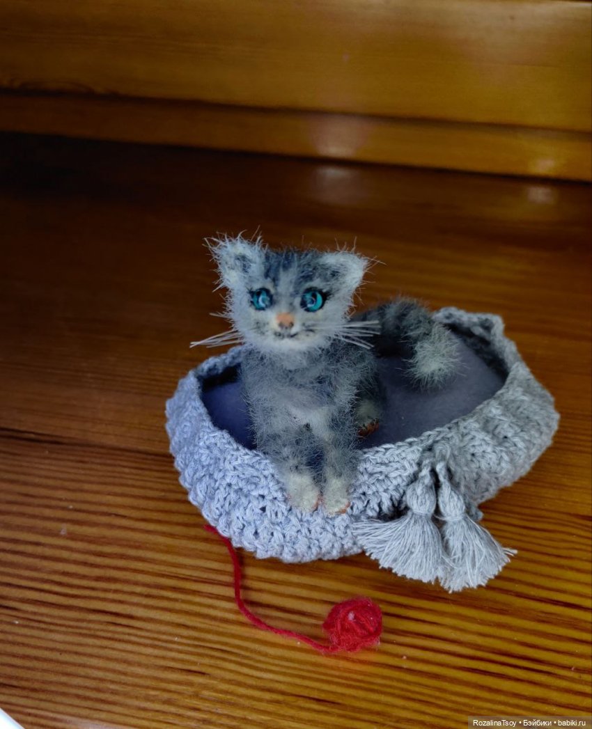 Миниатюрные авторские вязаные игрушки - Розалина Цой