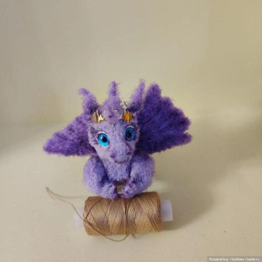 Миниатюрные авторские вязаные игрушки - Розалина Цой