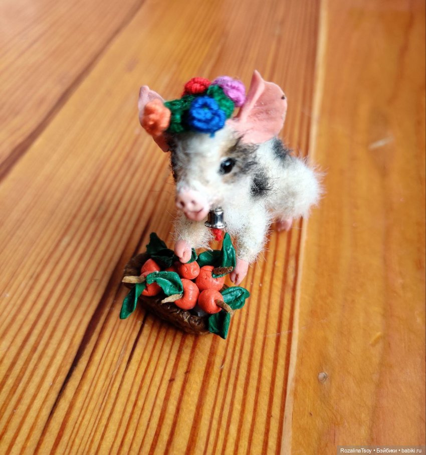 свинка мисс Нуффи, 5 см