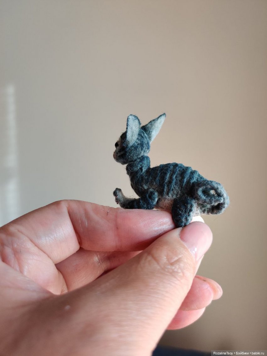 Миниатюрные авторские вязаные игрушки - Розалина Цой