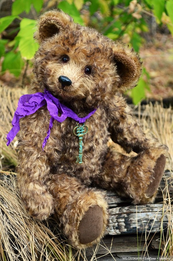 Мишки Тедди из биколорного мохера (фото 3)