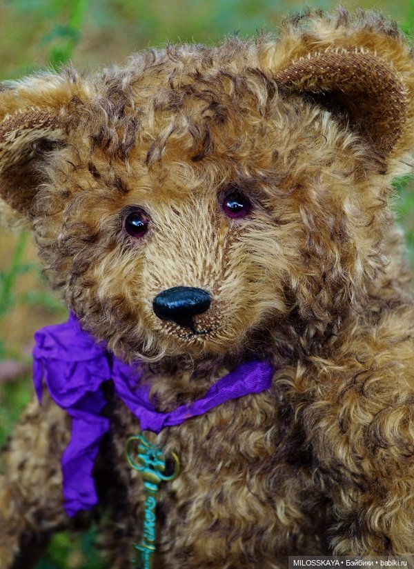 Мишки Тедди из биколорного мохера (фото 2)