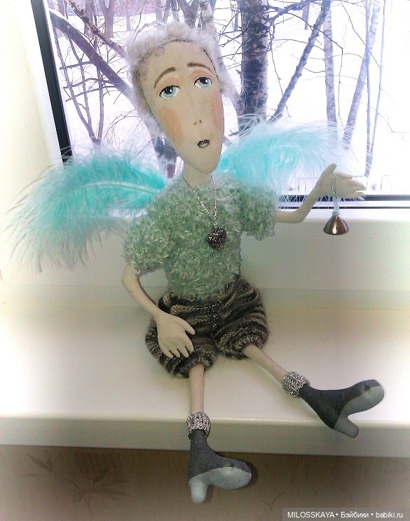 Моё ангельское прошлое | Бэйбики Моё ангельское прошлое — Авторские текстильные куклы: Вальдорфские