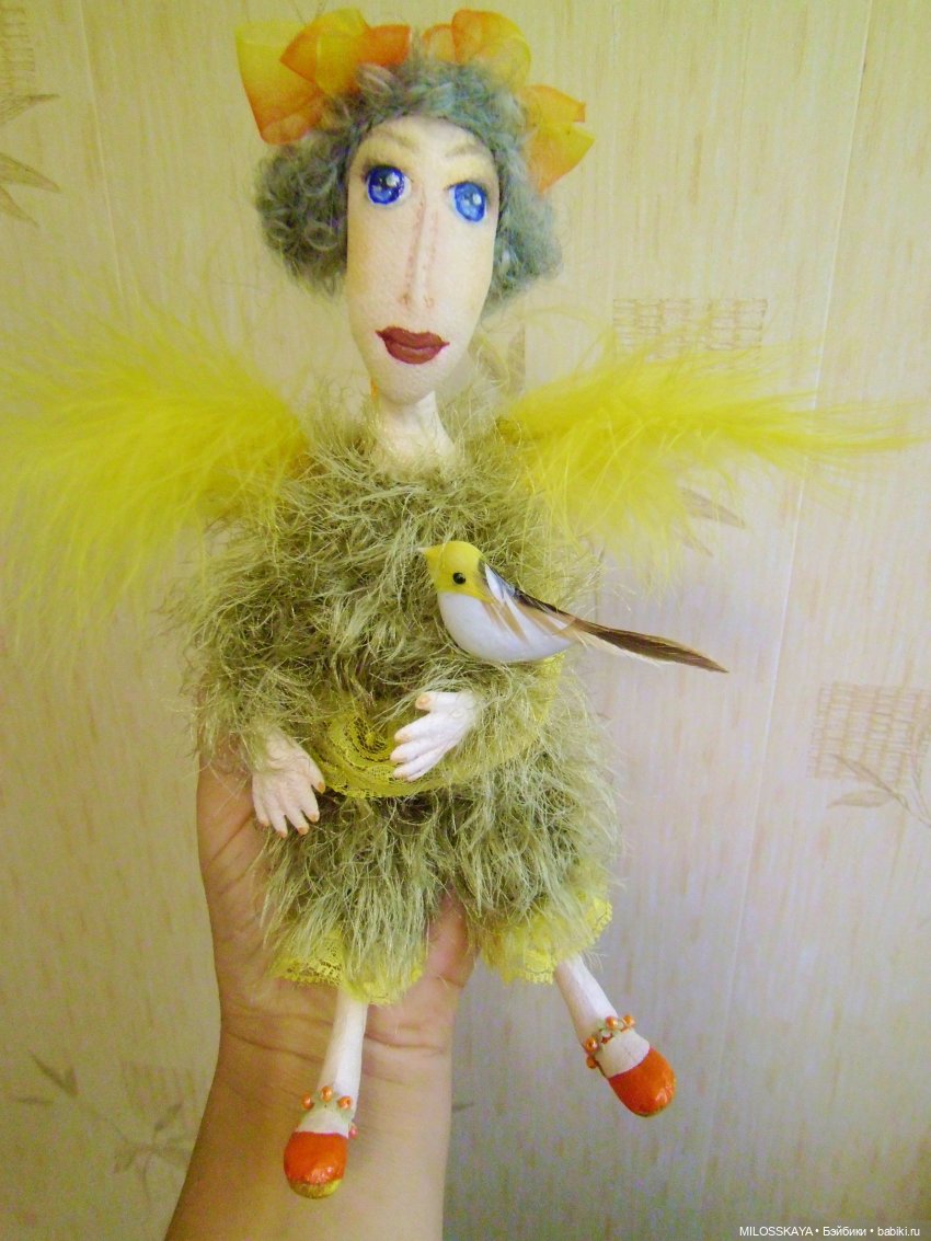 Моё ангельское прошлое | Бэйбики Моё ангельское прошлое — Авторские текстильные куклы: Вальдорфские (фото 5)